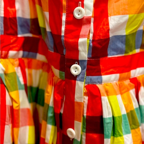 Christopher John Rogers Multicolor Checkered Dress - Picture 4 of 10